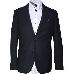 Carter & Davis - Casual colbert - Heren - 58 - Blauw - Polyester - 2628-9435