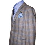 Carter & Davis - Colbert - Geruit - Stretchstof - Modern Fit