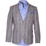 Carter & Davis - Colbert - Geruit - Stretchstof - Modern Fit