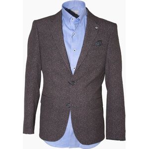 Carter & Davis - Casual colbert - Heren   Bordeau - Polyester - 2628-9433