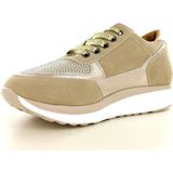Hafjes - Modena - Sneaker - Taupe - Synthetisch materiaal