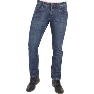 Indian Affairs - Nelson - Jeans - Medium Blue - Katoen/Elasthan
