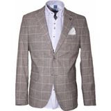 Carter & Davis - Casual colbert - Heren - Beige - Polyester - 2628-1404