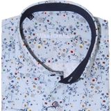 Mike Turnham - 5025-1456 - Gebloemd Shirt - Heren - Lange Mouwen - 100% Katoen