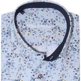 Mike Turnham - 5025-1456 - Gebloemd Shirt - Heren - Lange Mouwen - 100% Katoen