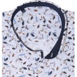 Carter & Davis - Heren Overhemd - Allover Print - Lange Mouwen - 100% Katoen