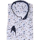 Carter & Davis - Heren Overhemd - Allover Print - Lange Mouwen - 100% Katoen