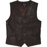 Dekkers - Gilet - Heren - Lamsleder - Modern Fit