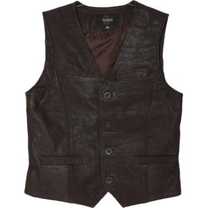 Dekkers - Gilet - Heren - Lamsleder - Modern Fit