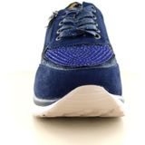 Hafjes Modena Blauw Sneaker met rits