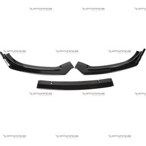 Audi A6 C7.5 (2014-2018) RS Look Front Lip Glans Zwart