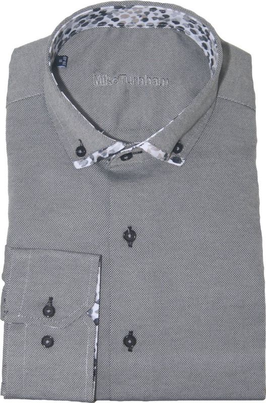 Mike Turnham - Slim Fit Overhemd - Effen - Heren - 100% Katoen