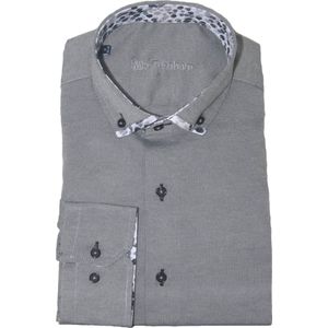 Mike Turnham - 5028-6450 - Casual Overhemd - Blauw - 100% Katoen