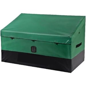 One stop shop - Opbergbox Tuin - Tuinkussenbox - Tuinkist - Kussendoos - Weersbestendig - Waterdicht - 565L - 155x63x75x52 cm - Tuinbox - Groen