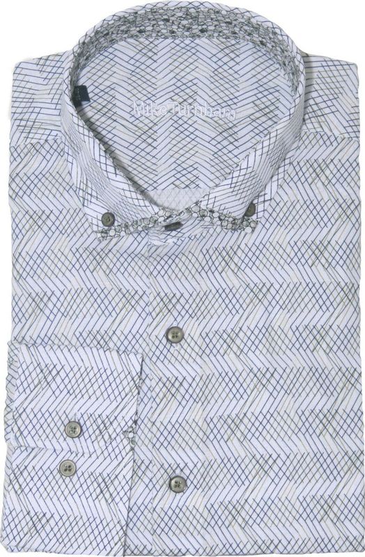 Mike Turnham - 5035-6461 - Overhemd - Slim Fit - 100% Katoen