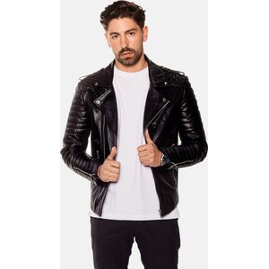 Jordan - Perfecto - Leren Jas - Zwart - Nappaleer