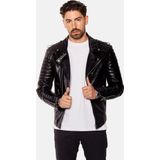 Jordan - Perfecto - Leren Jas - Zwart - Nappaleer