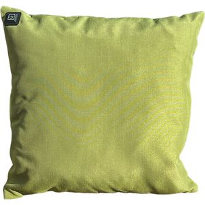 Warmpi® Outdoor Warmtekussen – Verwarmd Tuinkussen 45x45 cm – Inclusief 10.000mAh Powerbank – 3 Warmtestanden – Waterafstotend & UV-bestendig – Grijs Kussen voor Binnen & Buiten