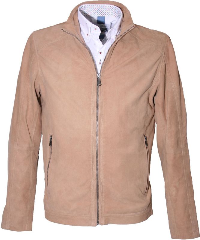 Dekkers - Suede Leder Jacket - Prost - Heren - Korte Suede Jas - Zacht Goat Suede