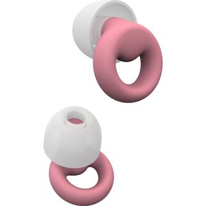 Looping Earplugs - Oordopjes voor Geluiddemping - Zwemmen en Nachtrust - Milieuvriendelijk - Rood