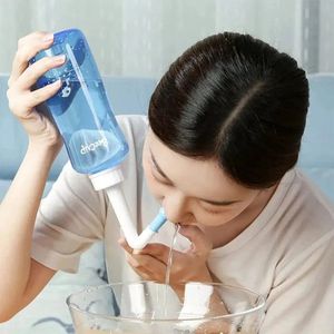 1 stuk nasale wasfles 300ml volwassen en kinderen nasale holte en neusfles fysiologische zoutoplossing rhinitis handleiding