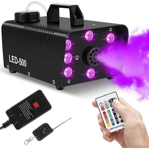 Primero - Premium rookmachine - Professionele rook machines - led - led lampen - discolamp - rookmachine - Met LED lampen - 16 kleuren