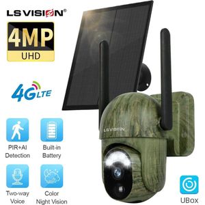 NewWave® - Wildlife Camera Nachtzicht - 2K UHD - Nightvision - Waterdichte Wildcamera - Beveiligingscamera - LS Vision - WiFi - 4G