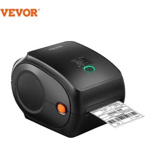 NewWave® - Bluetooth Labelprinter - Thermische Labelprinter - Barcode Printer - Sticker Printer - Vevor - Compatible Met Android, iOs, Mac Os, Windows -