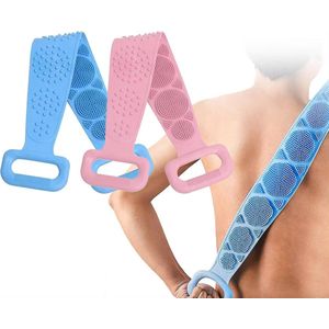 AYASOUK, Rug schrubber - Doucheborstel - Lange Lichaamsborstel - Dubbelzijdig design