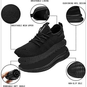 Hardloopschoenen Heren Sportschoenen Voor Heren Lichtgewicht Comfortabele Ademende Wandelsneakers Tenis Masculino Zapatillas Hombre