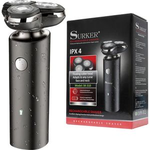 Surker SK-310 Oplaadbare scheermachine (IPX 4) | cadeau voor man