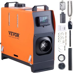 Empire's Product Diesel Standkachel - 5KW 12V - Luchtverwarmer met een Intelligente LCD-monitor en Afstandsbediening - Brandstoftank van 5L - Auto Heater - Voor auto's, vrachtwagens, boten, graafmachines, technische ruimtes en binnenshuis