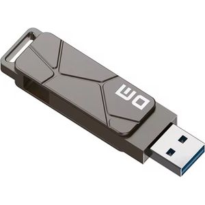 Usb stick 256 gb - Usb 3.2 - Metalen usb stick - Schokbestendig - Super snel - 880 mbps - 256GB - 5 jaar garantie - 2025 model