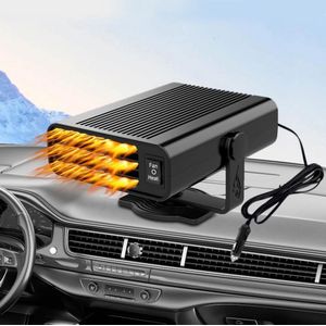 12V 24V Auto Verwarming 300W C-FUNN 300W Auto Verwarming – 12V/24V, Dubbele Ventilator, Voor Ontdooien En Verwarming Verwarming Voor In De Auto