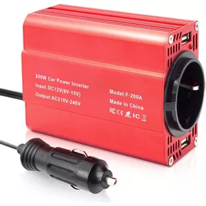 ETREPOW Zuivere Sinusomvormer 12V Naar 230V – 1000W Nominaal, 2000W Piek, Met Afstandsbediening En Display