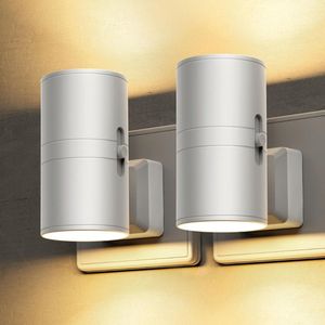 EGLO Tafellamp ERMUA Tafellamp in zwart en bruin van staal, hout - 4,5W - warmwit (1 stuk) in de