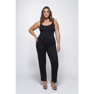 Fox Factor - Mom Jeans - Medium Blue Denim - Hoge Taille