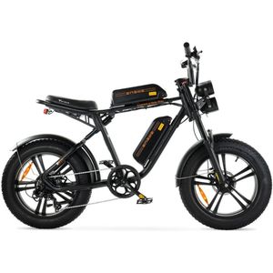 CMACEWHEEL GW20 elektrische fiets met mand aan de voorkant, 20*4.0 inch CST-band, 750W motor, 40