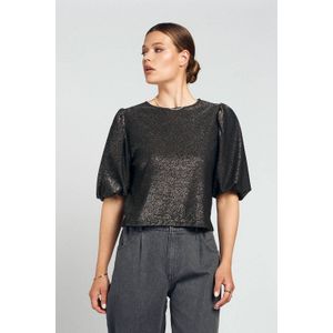 Spooq the label - Top - Zwart - Met Lurex