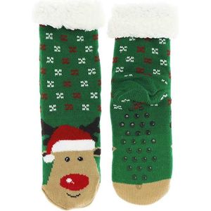 Unique Living - Kerstsok Reindeer Dessin 1 Maat 39-41