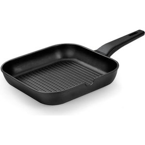 STAUB Koekenpan met twee handgrepen, geschikt voor inductie, gietijzer, grafietgrijs, 20 cm, 27 x 20 x 5 cm, 1 stuk