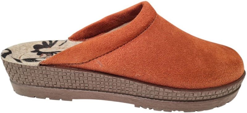 Rohde - Neustadt-D - Pantoffel - Cherry - Velours - Rubberzool