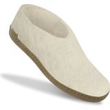 Glerups A-03 Sloffen - Wit - Viltschoen van 100% Natuurwol