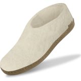 Glerups A-03 Sloffen - Wit - Viltschoen van 100% Natuurwol