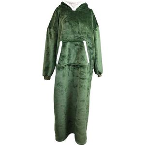 Unique Living - Hoodie Oversized Winter Green -75x150cm