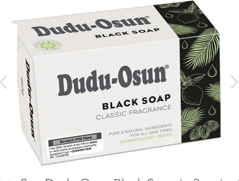 Dudu-Osun - Afrikaanse Zwarte Zeep - 150 g - Natuurlijke Handzeep