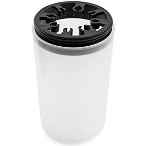 KADS Nail Art Borstel Cleaner Houder UV Acryl Gel Pen Plastic Pot Cleanser Cup Fles Borstels Houder Gereedschap
