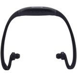 BS19C leven waterdichte Stereo draadloze sport Bluetooth In-ear Headphone Headset met Micro SD kaart sleuf & handsfree  voor slimme telefoons & iPad of andere Bluetooth Audio Devices(Black)