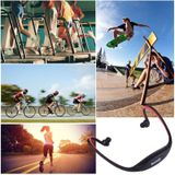 BS19C leven waterdichte Stereo draadloze sport Bluetooth In-ear Headphone Headset met Micro SD kaart sleuf & handsfree  voor slimme telefoons & iPad of andere Bluetooth Audio Devices(Red)