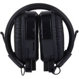 SH-S1 vouwen Stereo HiFi Wireless Sports Headphone Headset met LCD-scherm aan Display Track informatie & SD / TF kaart  voor slimme telefoons & iPad & Laptop & Notebook & MP3 of andere Audio Devices(Black)